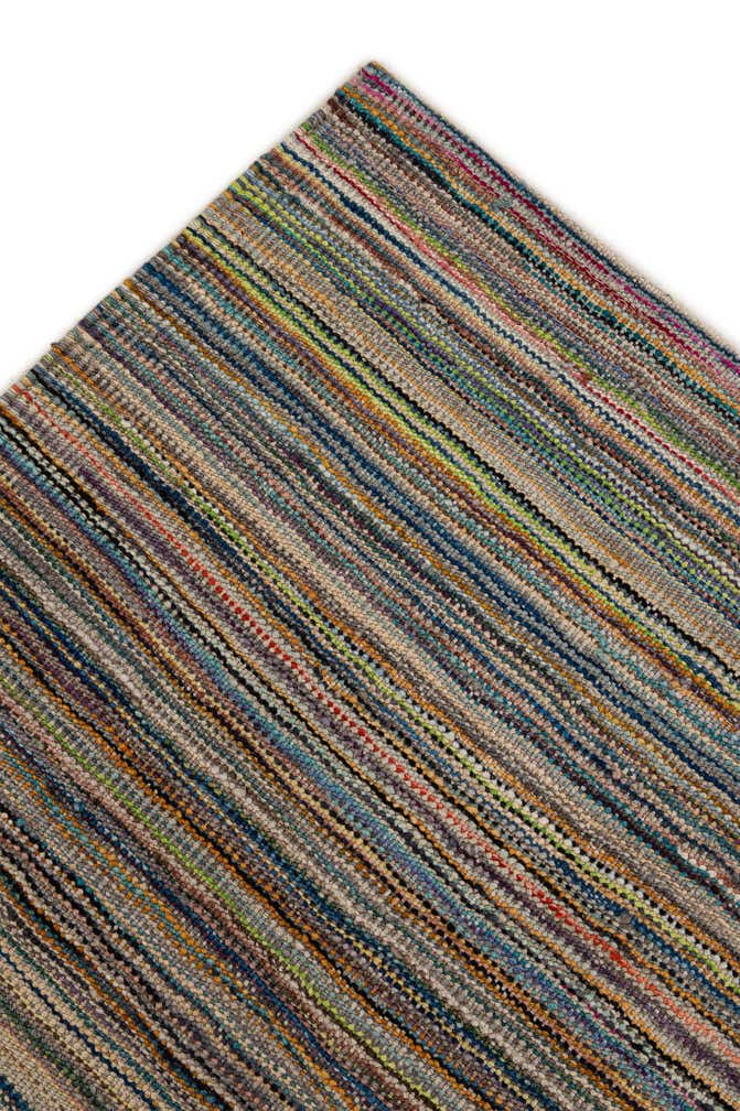 8' 7 x 9' 6 Hand Woven Kilim Modern Wool Rug