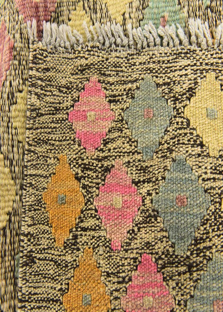 5' 10 x 8' Hand Woven Kilim Modern Wool Rug