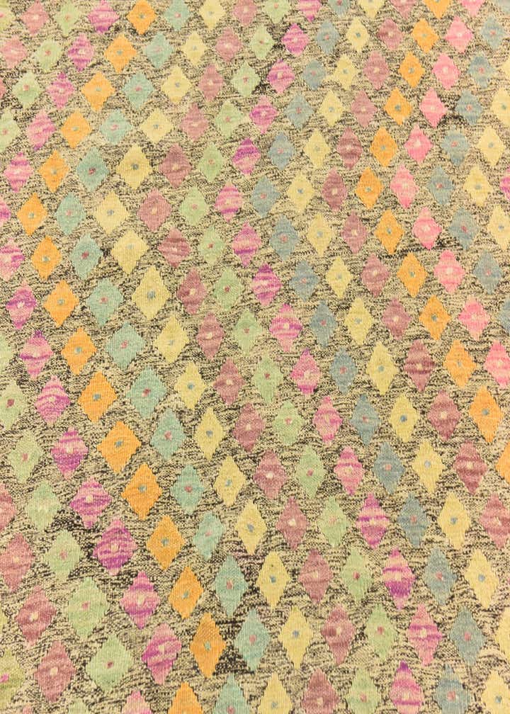5' 10 x 8' Hand Woven Kilim Modern Wool Rug