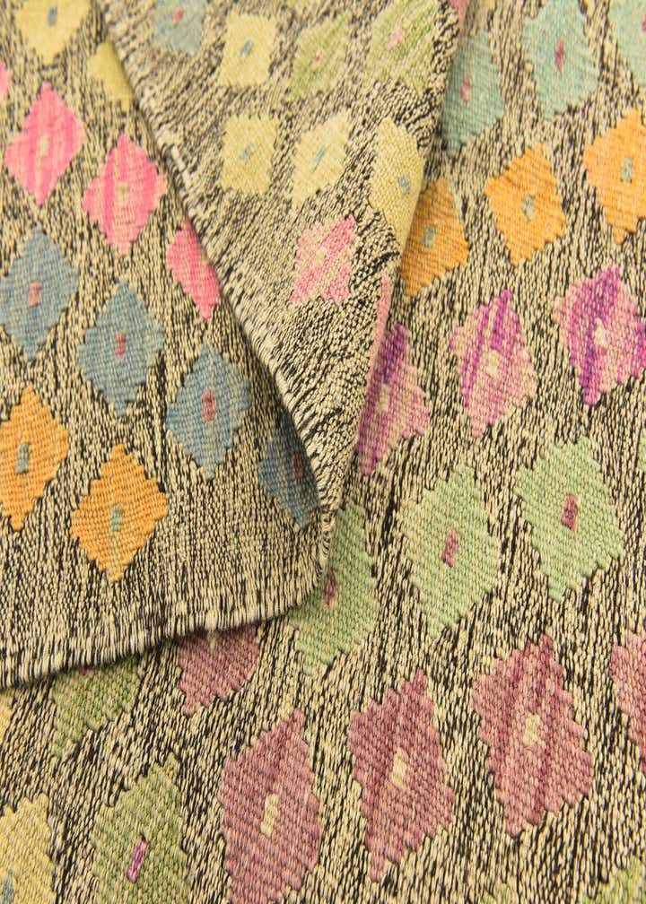 5' 10 x 8' Hand Woven Kilim Modern Wool Rug