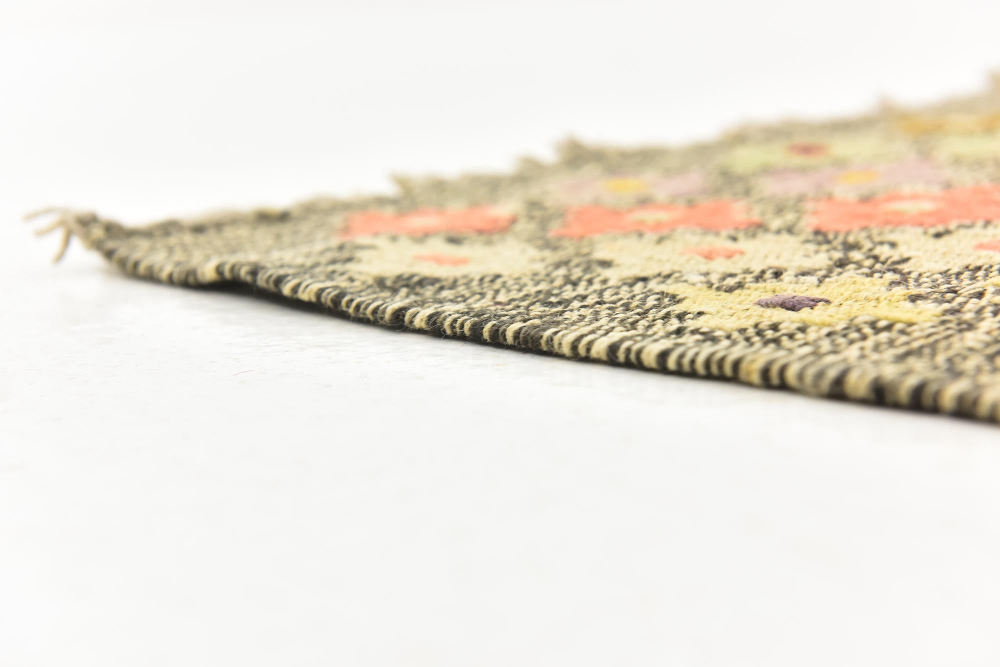 6' x 8' Hand Woven Kilim Modern Wool Rug