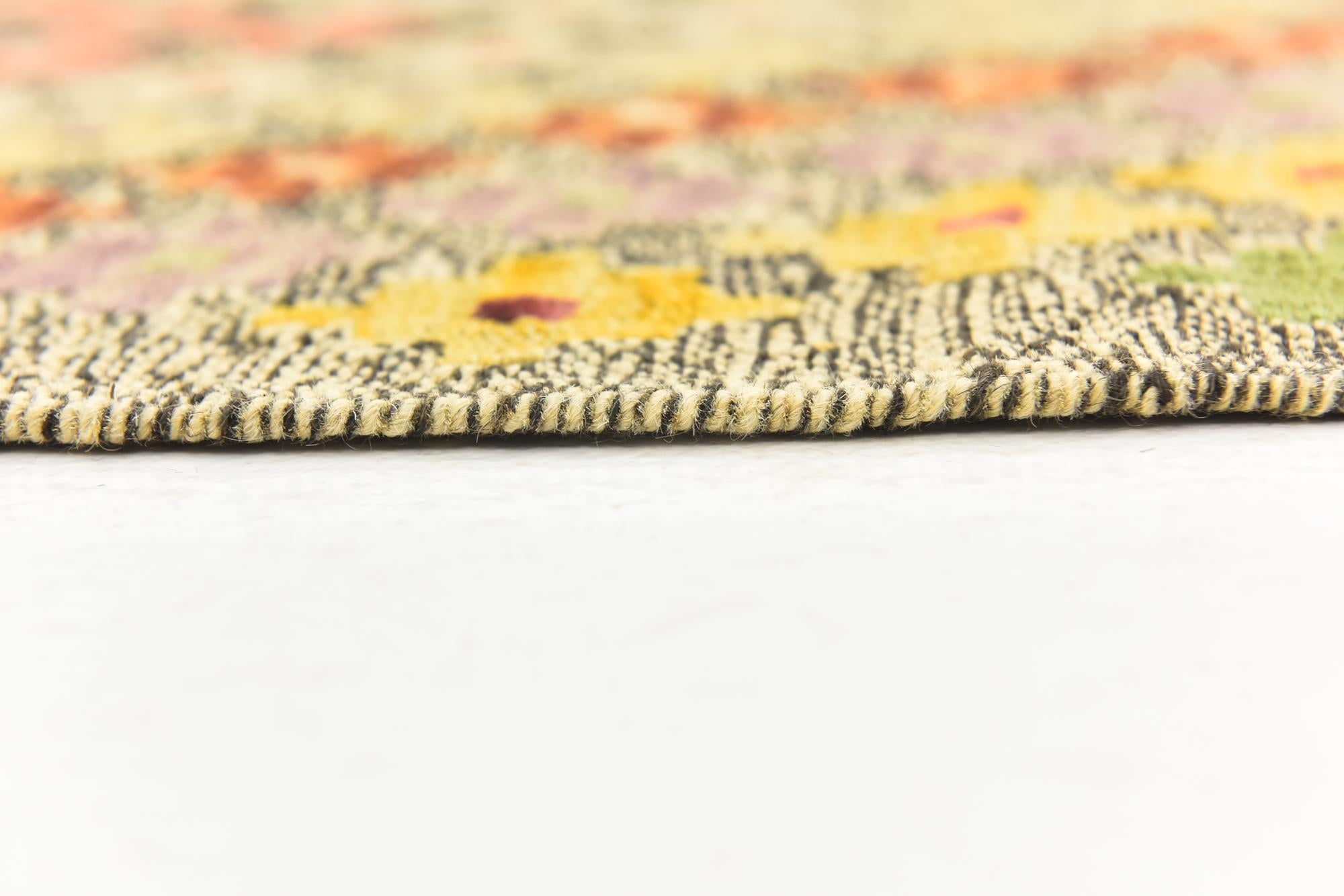 6' x 8' Hand Woven Kilim Modern Wool Rug