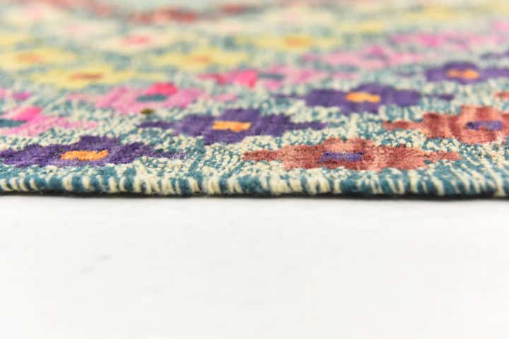 8' 8 x 11' 3 Hand Woven Kilim Modern Wool Rug