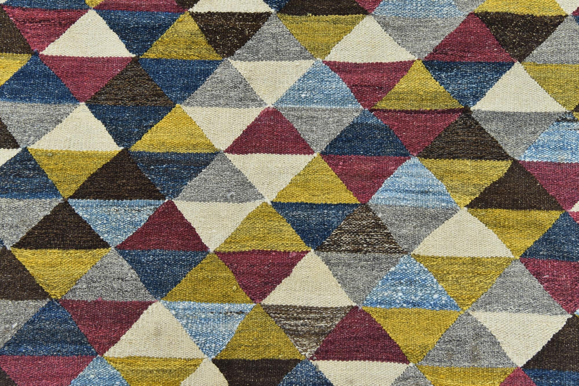 8' 5 x 9' 8 Hand Woven Kilim Modern Wool Rug