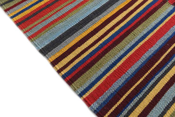 5' 8 x 7' 8 Hand Woven Kilim Modern Wool Rug