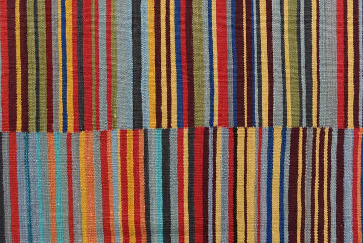 5' 8 x 7' 8 Hand Woven Kilim Modern Wool Rug