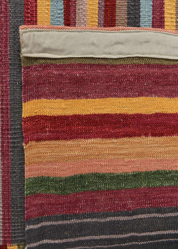 7' 2 x 9' 5 Hand Woven Kilim Modern Wool Rug