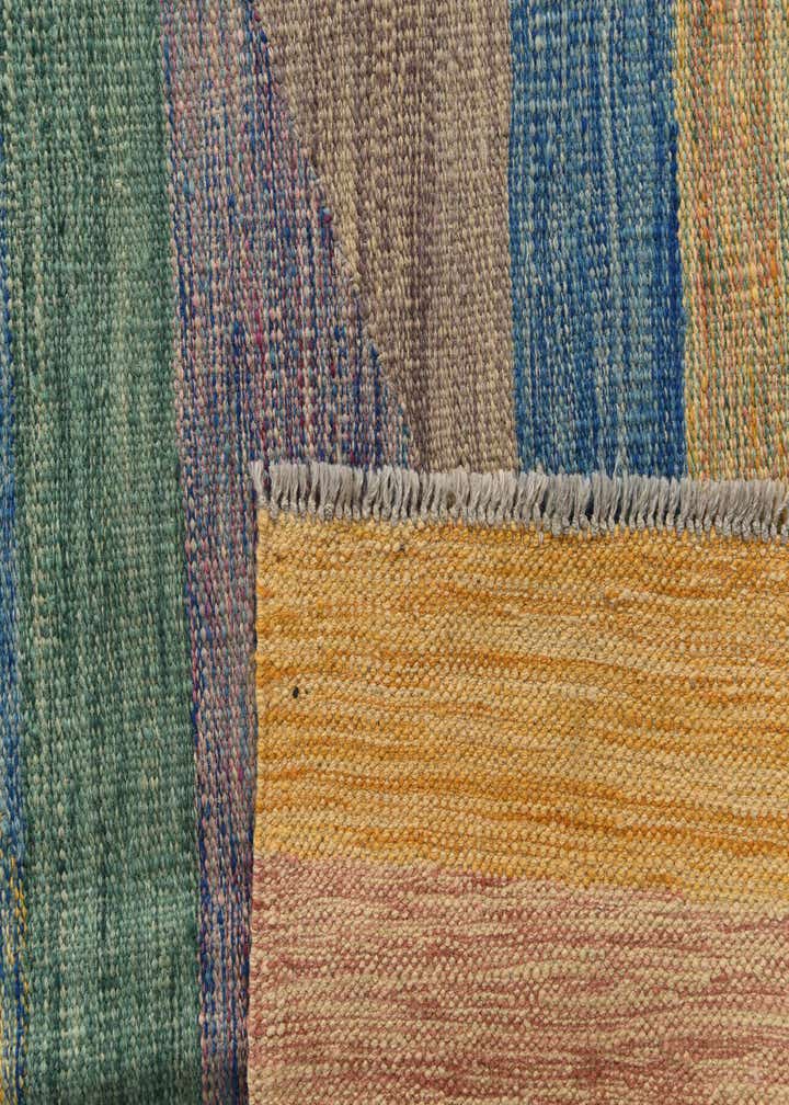 6' 5 x 10' Hand Woven Kilim Modern Wool Rug