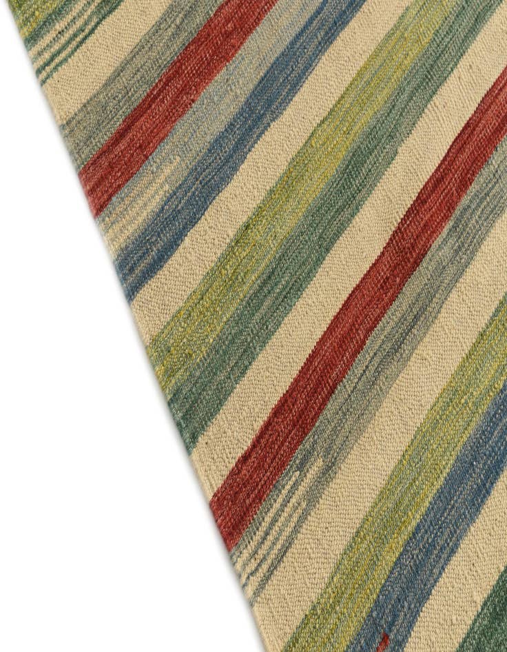 Detail image of 5' 9 x 8' 1  Hand Woven Kilim Modern Wool Rug