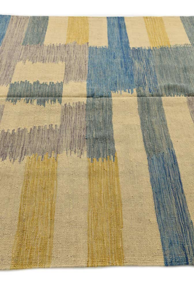 5' 8 x 7' 9 Hand Woven Kilim Modern Wool Rug