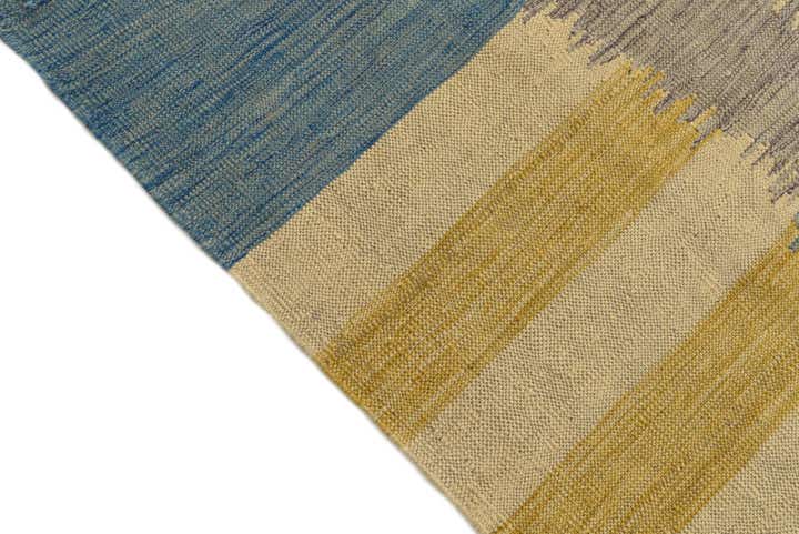5' 8 x 7' 9 Hand Woven Kilim Modern Wool Rug