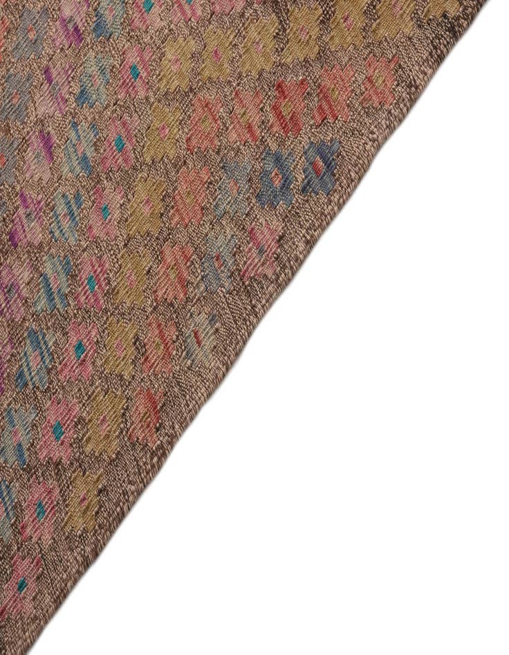Detail image of 7' 2 x 9'  Hand Woven Kilim Modern Wool Rug