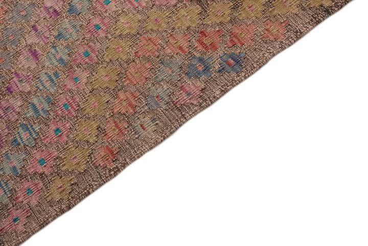 7' 2 x 9' Hand Woven Kilim Modern Wool Rug