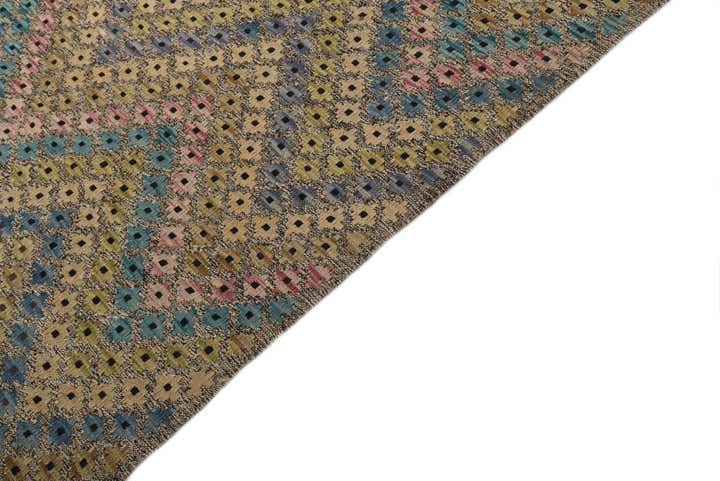 10' 8 x 12' 10 Hand Woven Kilim Modern Wool Rug