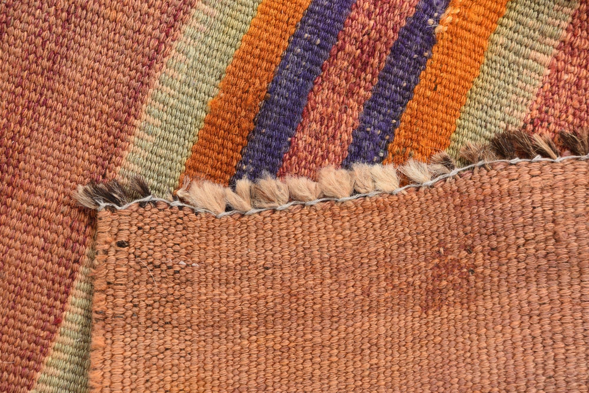 4' 5 x 7' 7 Hand Woven Kilim Modern Wool Rug