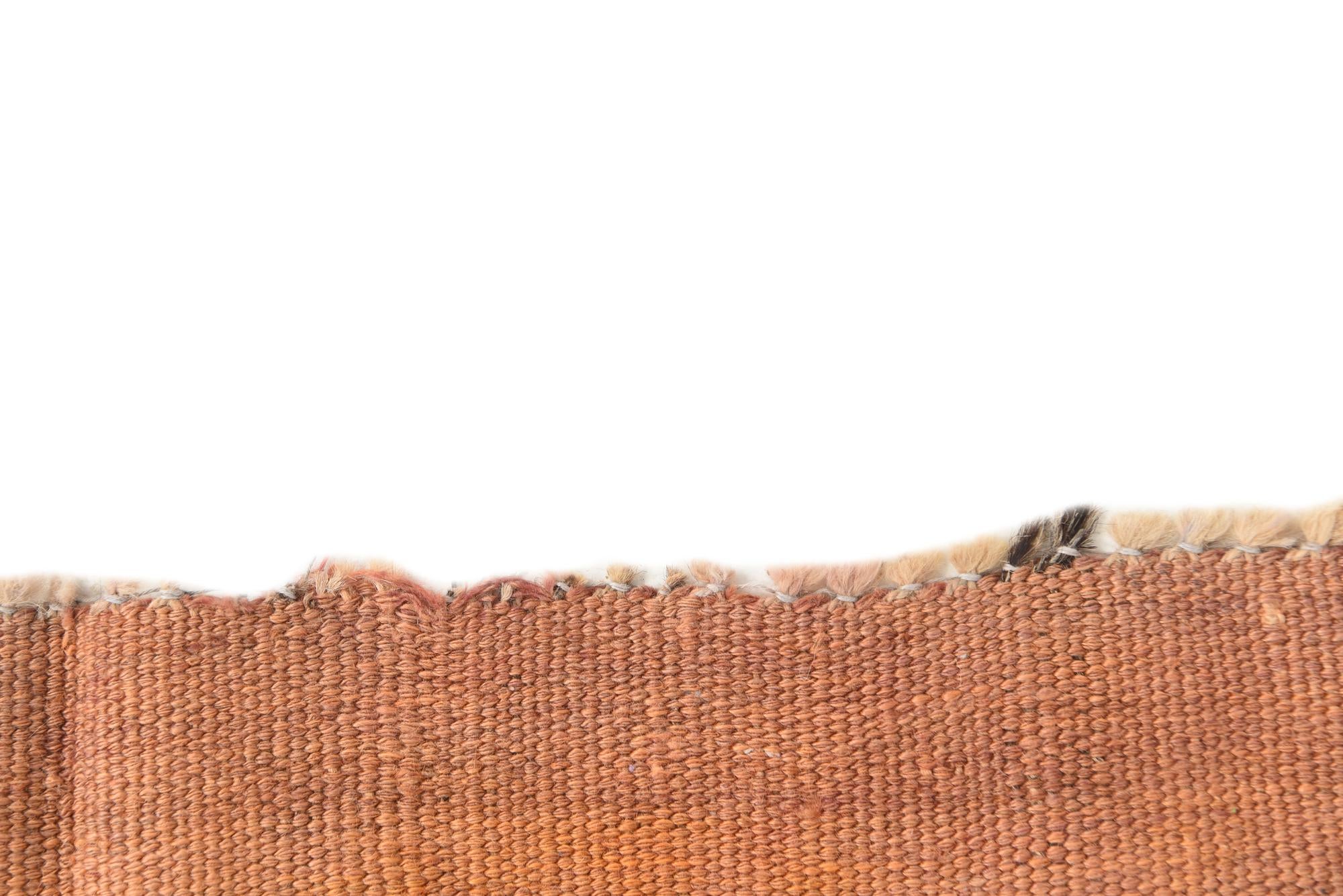 4' 5 x 7' 7 Hand Woven Kilim Modern Wool Rug