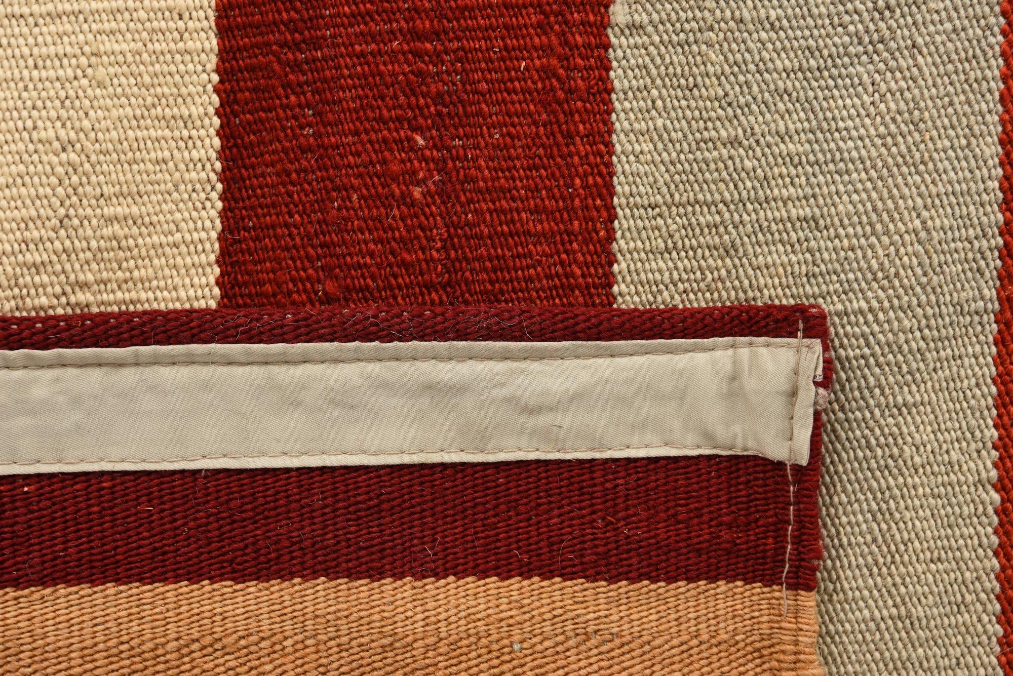 8' 2 x 11' 5 Hand Woven Kilim Modern Wool Rug