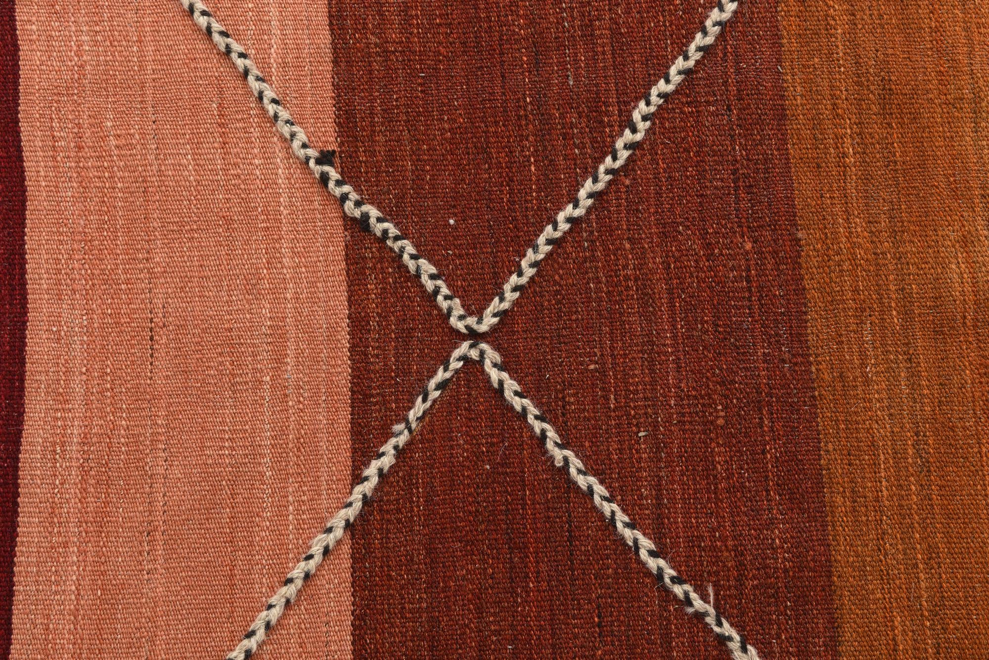 10' 1 x 12' 9 Hand Woven Kilim Modern Wool Rug