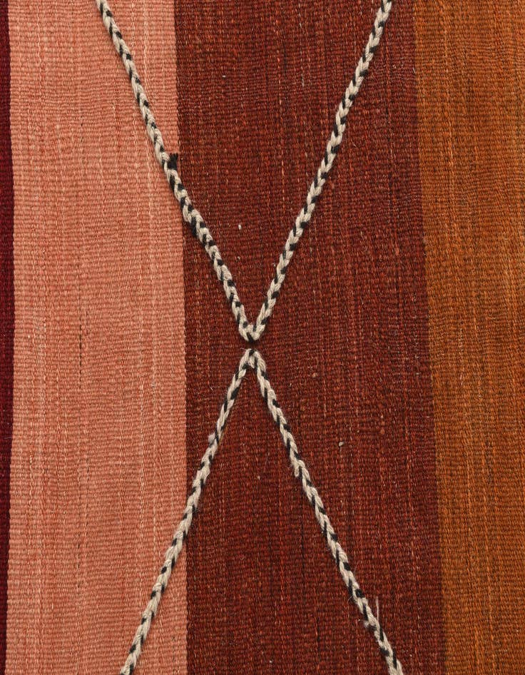 Detail image of 10' 1 x 12' 9  Hand Woven Kilim Modern Wool Rug