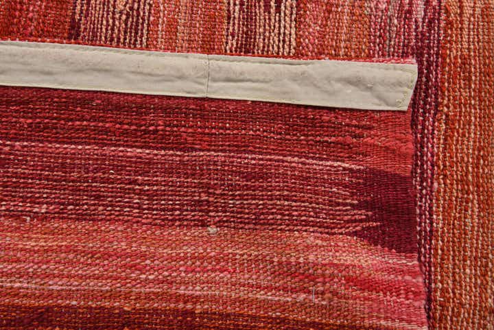 5' 3 x 6' 4 Hand Woven Kilim Modern Wool Rug