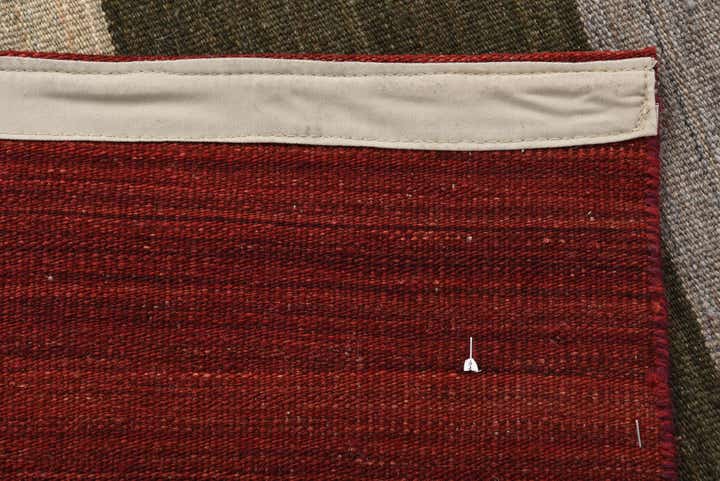 5' 10 x 7' 10 Hand Woven Kilim Modern Wool Rug