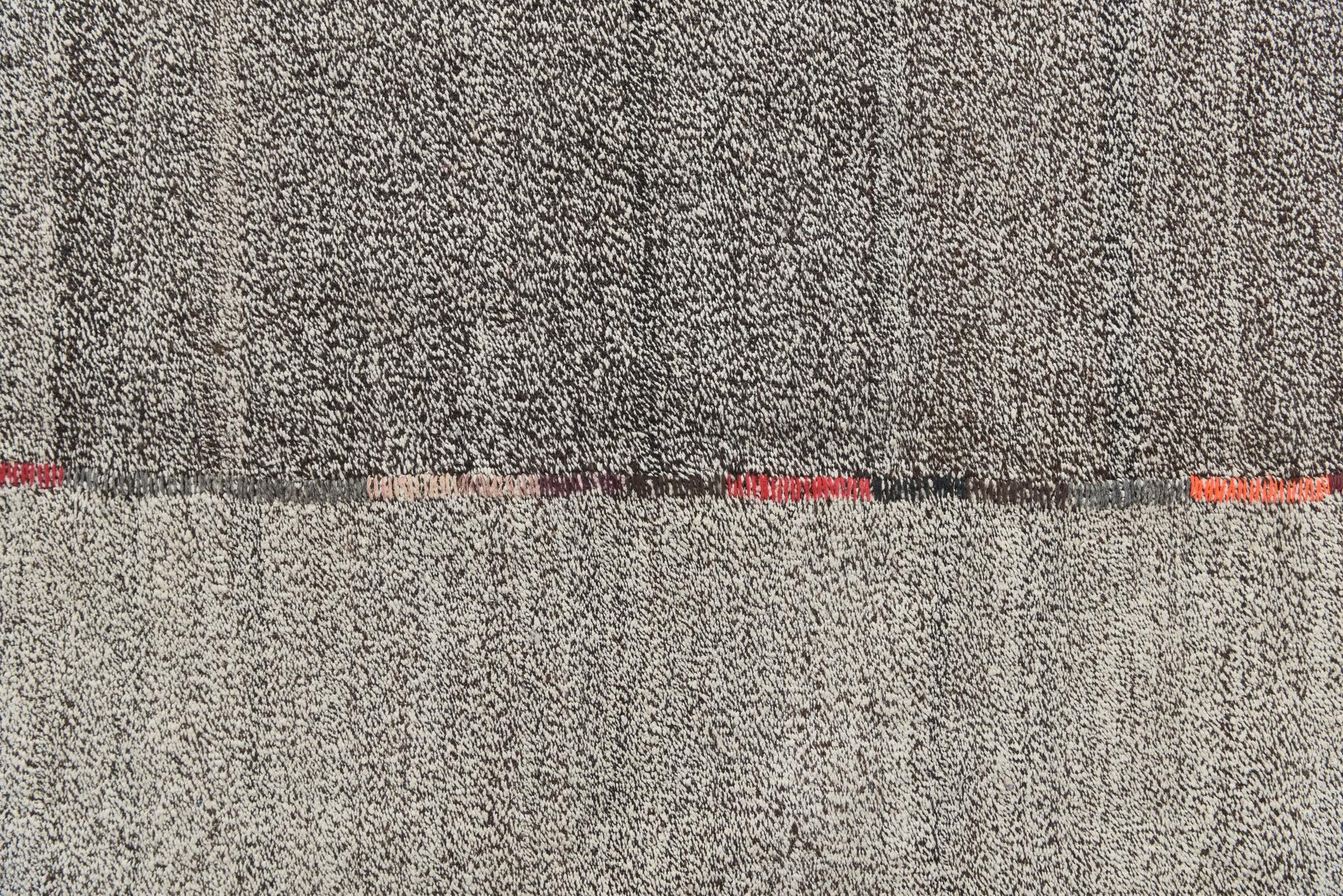 8' 9 x 9' 9 Hand Woven Kilim Modern Wool Rug