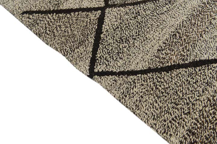 7' 3 x 9' Hand Woven Kilim Modern Wool Rug