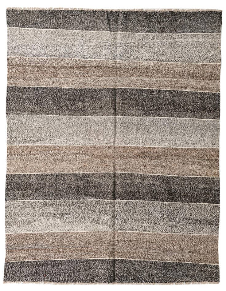Detail image of 7' 3 x 9' Hand Woven Kilim Modern Wool Rug