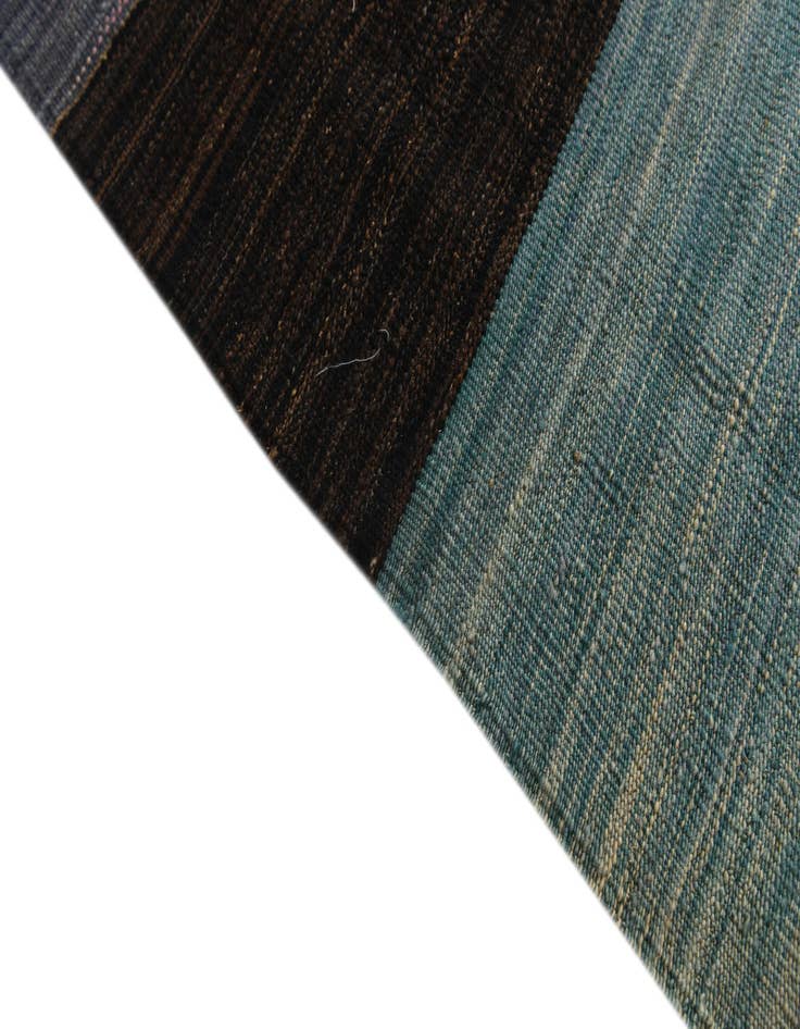 Detail image of 8' x 9' 7  Hand Woven Kilim Modern Wool Rug