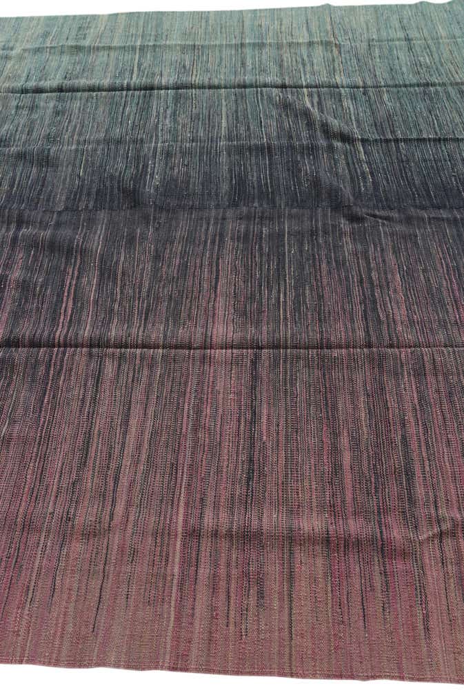 8' x 9' 7 Hand Woven Kilim Modern Wool Rug