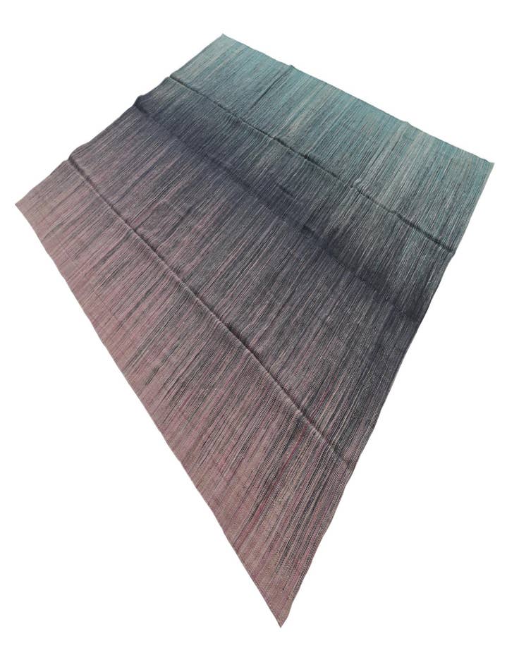 Detail image of 7' 9 x 9' 6 Hand Woven Kilim Modern Wool Rug