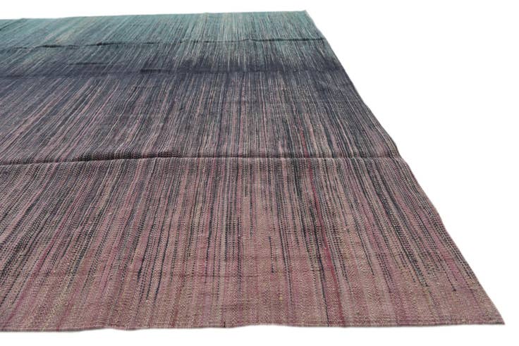 Detail image of 7' 9 x 9' 6 Hand Woven Kilim Modern Wool Rug