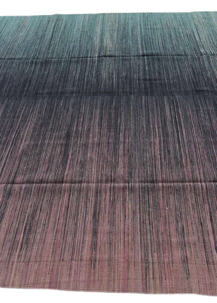 7' 9 x 9' 6 Hand Woven Kilim Modern Wool Rug