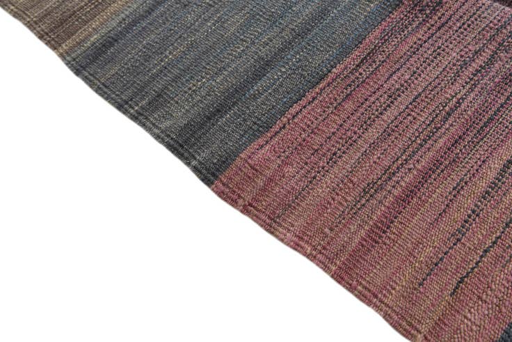 Detail image of 8' 1 x 9' 8 Hand Woven Kilim Modern Wool Rug