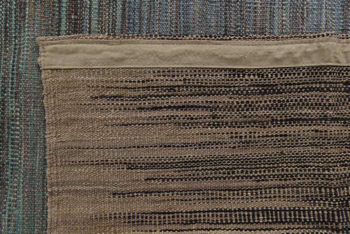 8' 1 x 9' 8 Hand Woven Kilim Modern Wool Rug