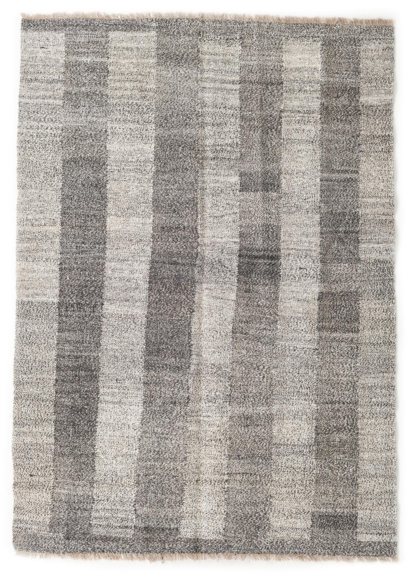 4' 9 x 6' 9 Hand Woven Kilim Modern Wool Rug