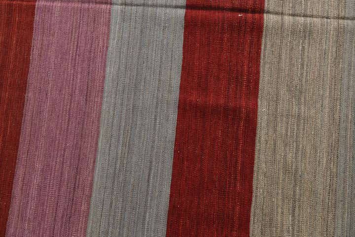 12' 9 x 16' Hand Woven Kilim Modern Wool Rug