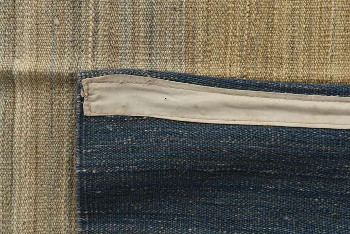 12' 9 x 16' Hand Woven Kilim Modern Wool Rug