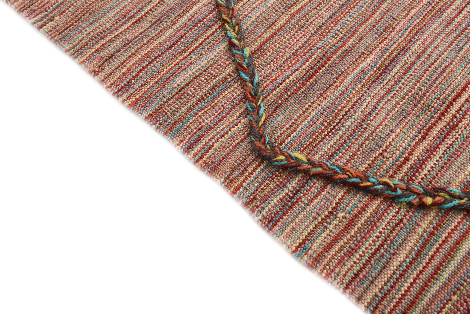 5' 8 x 7' 8 Hand Woven Kilim Modern Wool Rug