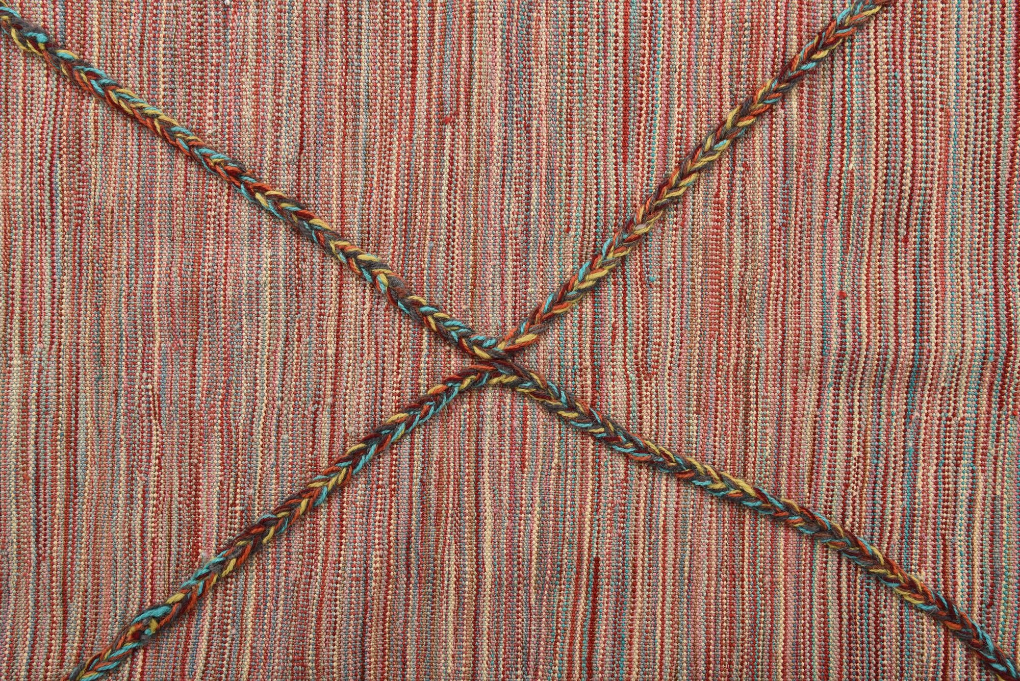 5' 8 x 7' 8 Hand Woven Kilim Modern Wool Rug