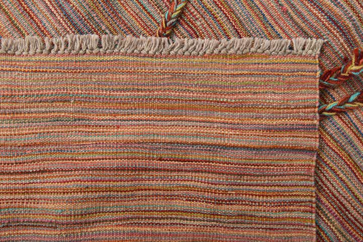 5' 10 x 8' 5 Hand Woven Kilim Modern Wool Rug