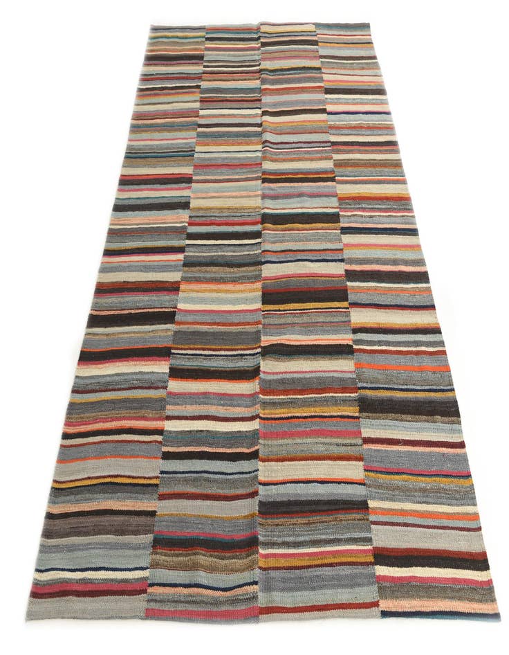 Detail image of 5' 6 x 7' 10  Hand Woven Kilim Modern Wool Rug