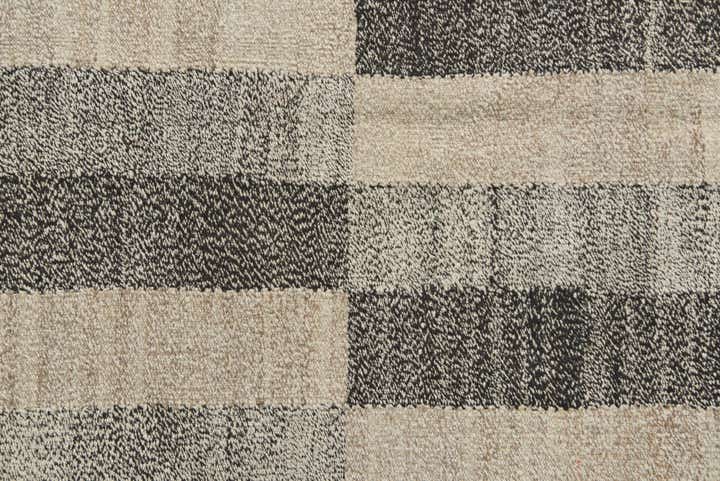 4' 10 x 6' 4 Hand Woven Kilim Modern Wool Rug
