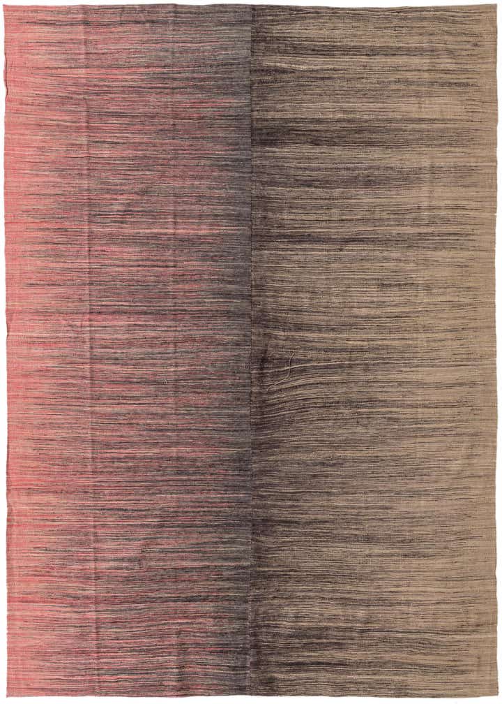 8' x 9' 7 Hand Woven Kilim Modern Wool Rug