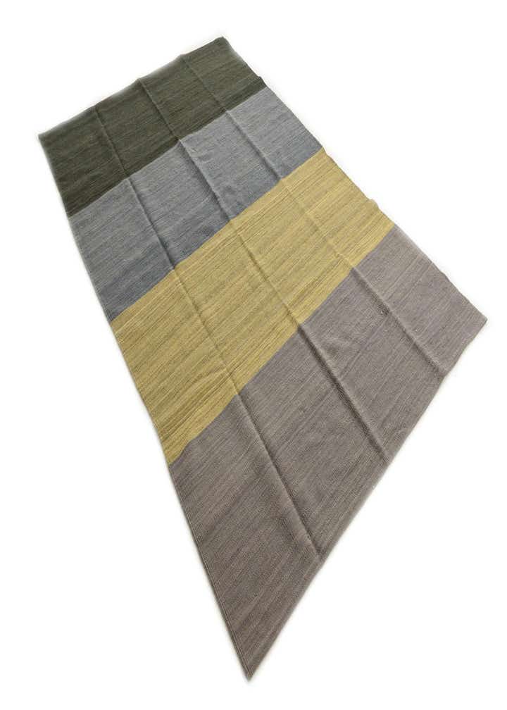 5' x 7' 10 Hand Woven Kilim Modern Wool Rug
