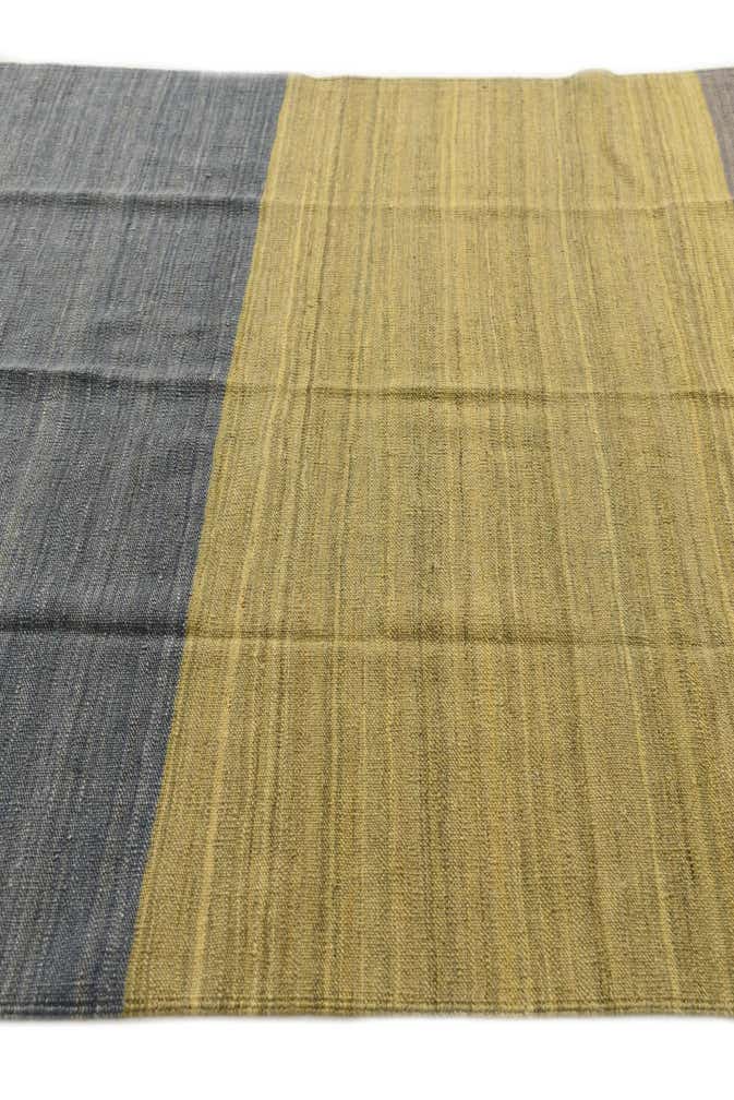 5' x 7' 10 Hand Woven Kilim Modern Wool Rug