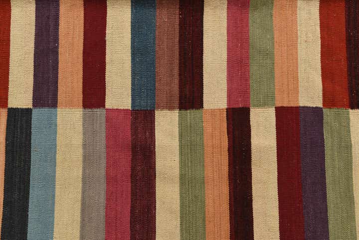 8' 2 x 11' 1 Hand Woven Kilim Modern Wool Rug