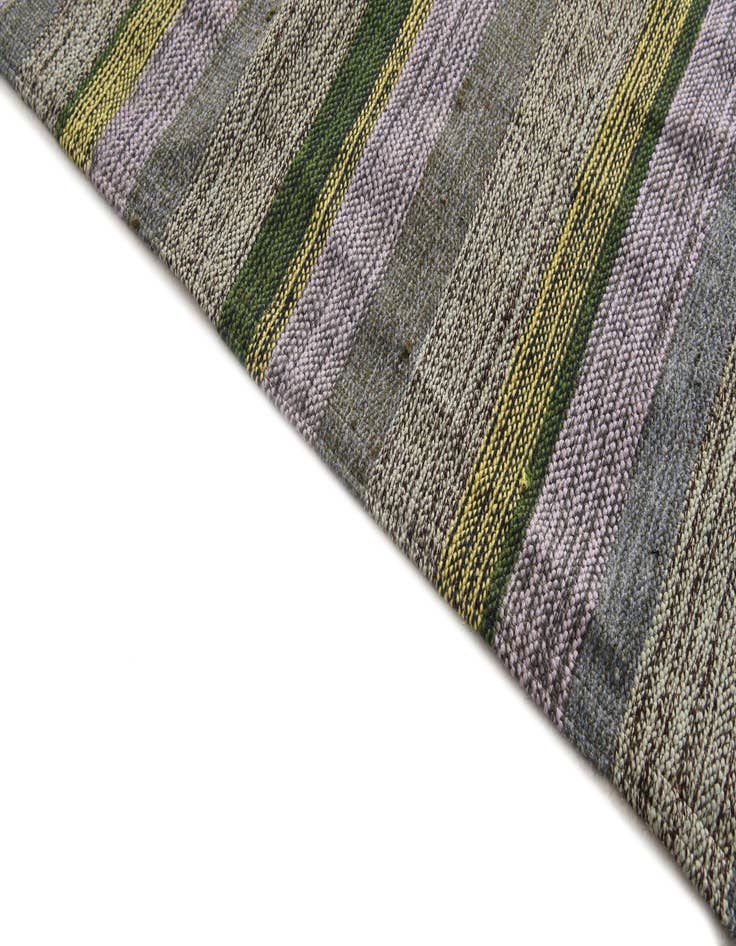 Detail image of 9' x 12'  Hand Woven Kilim Modern Wool Rug