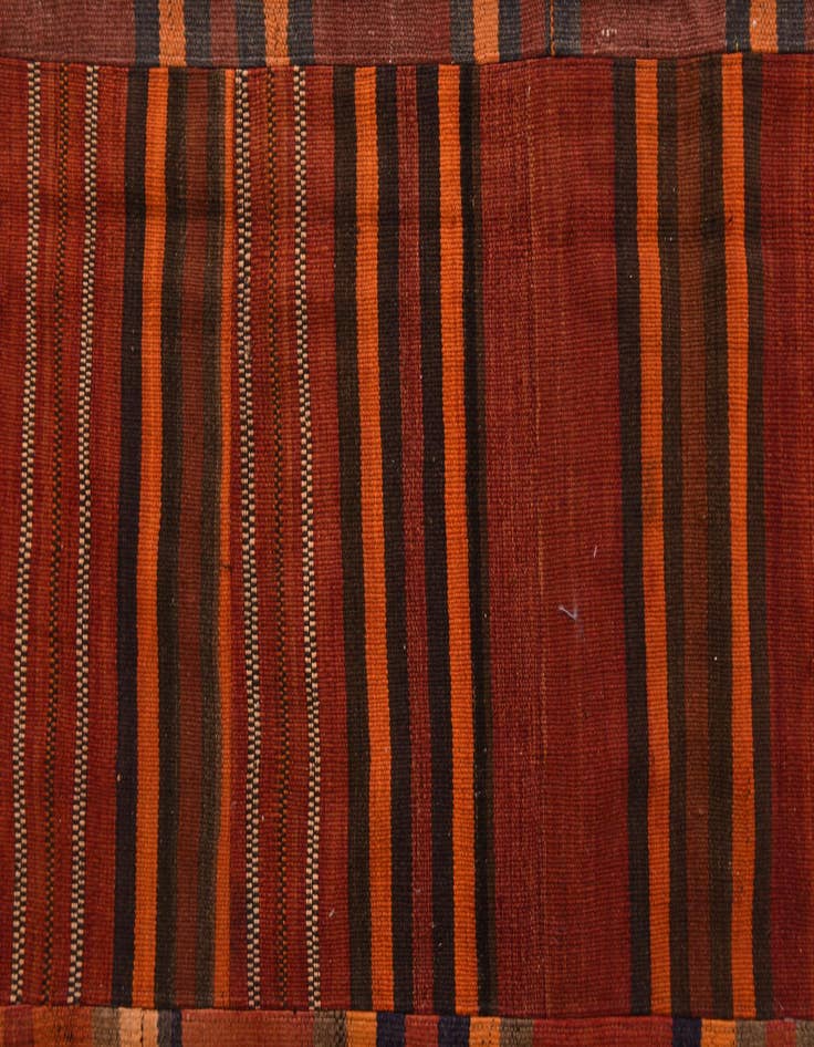 Detail image of 12' 6 x 15' 5  Hand Woven Kilim Modern Wool Rug