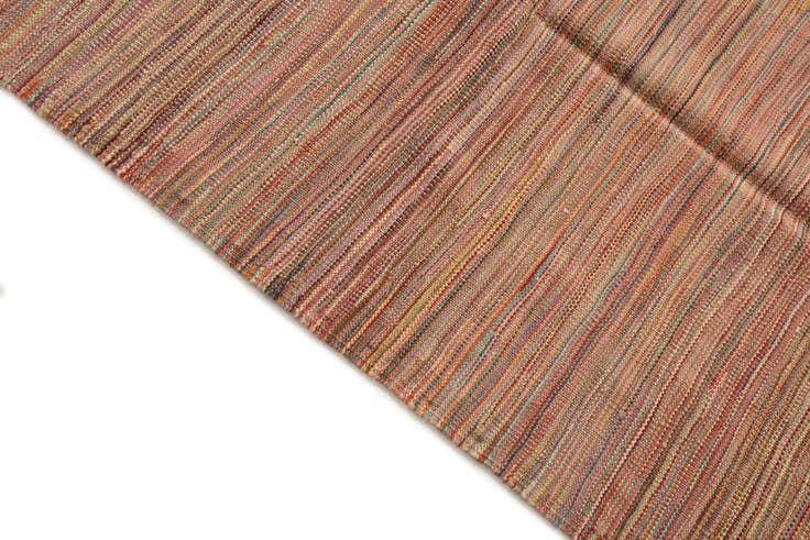 Detail image of 6' 1 x 7' 11 Hand Woven Kilim Modern Wool Rug